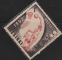 1952 HELSINKI OLYMPIC . UNUSED  STAMP  FROM MONACO.GUM DISTURBED - Sommer 1952: Helsinki