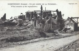 Delcampe - SOMME - 80 - DOMPIERRE BECQUINCOURT - Guerre 14 - Restes De La Sucrerie - Ham