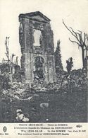 Delcampe - SOMME - 80 - ESTREES DENIECOURT Près De Ham - 350 Hab - Guerre 14 - Ancienne Façade Du Château - Ailly Sur Noye