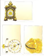 Delcampe - Klokken-Uhren-Clock-Pendule,Wohlfahrtsmarken-Postkartenserie 1992 5ex - Antike