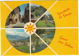 Delcampe - Souvenir De Sierre - Gruss Aus Siders - (Valais/Suisse) - Sierre