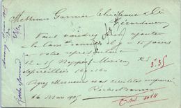 Delcampe - 07 ANNONAY - Roche & Bonnard - Entiers Postaux  Oblitération(pli) - Annonay