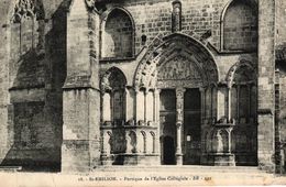 Delcampe - SAINT EMILION -33- PORTIQUE DE L'EGLISE COLLEGIALE - Saint-Emilion