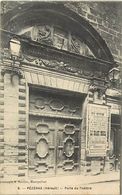 Delcampe - -dpts Div.-ref-AB246- Herault - Pezenas - Porte Du Theatre - Theatres - Affiche Le Grand Mogol - Spectacle - - Pezenas