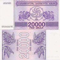 Georgia  P-49  20000 Laris  1994  UNC - Géorgie