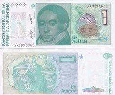 Delcampe - Argentina  P-323  1 Austral   1985-89  UNC - Argentine