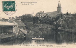 (CPA 61) PONT-ÉCREPIN  /  Les Bords De L'Orne - - Pont Ecrepin