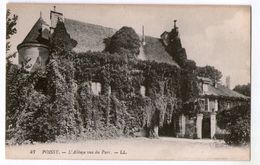 Delcampe - CPA  78      POISSY      L ABBAYE VUE DU PARC - Poissy