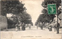 Delcampe - 18 - AVORD -- Camp - Rue Centrale - Avord