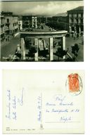 Delcampe - CROTONE - PIAZZA PITAGORA E VIALE REGINA MARGHERITA - ED. MUOLO - 1956 (2322) - Crotone