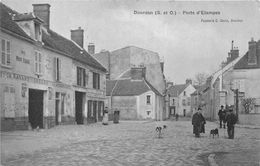 Delcampe - ¤¤  -    DOURDAN   -  Porte D'Etampes  -  " Au Mont Rouge " Maison " RAVARY - GRELOU " Aubergiste     -  ¤¤ - Dourdan