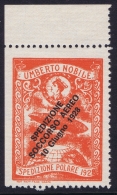 Italy: 1928 Artic Polar Expedition Umberto Nobile Zepplin, Surcharge Spedizione Soccorso Aereo 10 Giugno 1928 MNH/** - Luftpost