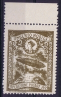 Italy: 1928 Artic Polar Expedition Umberto Nobile Zepplin, Postfrisch/neuf Sans Charniere /MNH/** - Luchtpost