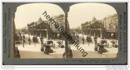 Berlin - Hochbahn-Bahnhof Bülowstrasse - Verkehr - Keystone View Company - Stereofotographie - Schöneberg