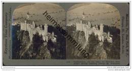 Delcampe - Neuschwanstein - Keystone View Company - Stereofotographie - Füssen