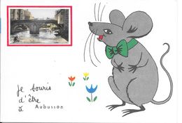 Delcampe - Je Souris D'être à Aubusson - Aubusson