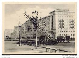 Berlin - Stalinallee - Block E-Süd - Foto-AK-Großformat 50er Jahre - Friedrichshain