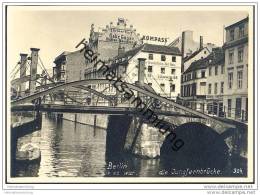 Berlin-Mitte - Jungfernbrücke - Gebr. Gause Butter-Handlung - Foto-AK Handabzug 50er Jahre - Wedding