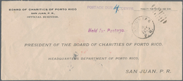 00611 Puerto Rico - Portomarken: 1900: TWO VERY FINE COVERS With US Postage Due Stamps Overprinted "PUERTO - Porto Rico