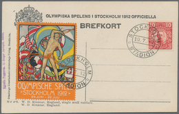 00656 Thematik: Olympische Spiele / Olympic Games: 1912, Sweden For Stockholm Summer Games '12. Special Po - Verano 1912: Estocolmo