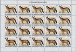00677 Thematik: WWF: 1983, Burundi. WWF, Annimals. Set Of 13 Values In Complete Sheets Of 20 With WWF OVER - Andere & Zonder Classificatie