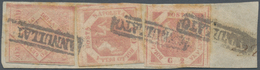 00750 Italien - Altitalienische Staaten: Neapel: 1858, 20 Gr, Second Plate, And Two Copies 2 Grana, Third - Naples