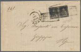 00902 Italien - Altitalienische Staaten: Toscana: 1859: Press Circular Within Pisa Dated 4-11-1859 Franked - Tuscany