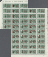 00980 Italien: 1944: Espresso, Lire 1.25, Overprint "R.S.I." Of Florence In Carmine, Strongly Impressed, B - Marcofilía