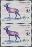 00993 Italien: 1991: 500 Lire Polychrome "Safing The Nature" Without The Printing Of The Yellow "red Deer" - Marcofilie