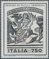 00994 Italien: 1993, 750l. Cultural Heritage Showing Variety "Missing Offset Printing" (=black Recess Prin - Marcofilie