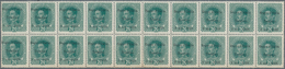 01009 Italienische Besetzung 1918/23 - Trentino: 1918, Stamp Of Austria, 20h Dark Green, With Overprint IN - Trento