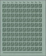 01199 Bayern - Marken Und Briefe: 1911, Luitpolt 5 Pfennig In Type I Als Kompletter 100er Bogen Postfrisch - Other & Unclassified