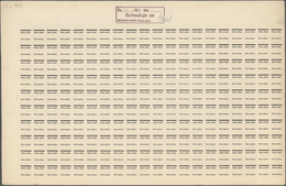 01383 Dt. Besetzung II WK - Böhmen Und Mähren: 1939 "Böhmen Und Mähren" PROBEDRUCKE In 17 Kompletten 100/2 - Ocupación 1938 – 45