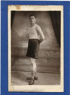 Delcampe - CP Boxe Boxeur Sport Non Circulé Carte Photo RPPC à Identifier - Boxsport