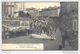 Delcampe - 75e Anniversaire De L'Indépendance Belge - Cortège Des Drapeaux - 8. Gildes Brabanconnes - Feiern, Ereignisse
