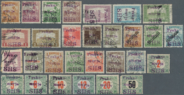 01532 Jugoslawien - Lokalausgaben: Dubrovnik: 1919, 19 Aug - 22 Aug, "Preko-/murje/SHS" Overprints On Hung - Other & Unclassified