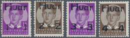 01534 Kroatien - Besonderheiten: 1944, 6 Jun, German Occupation Of Hvar (Lesina), Overprints On Yugoslavia - Croatie