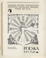 01565 Polen: 1972: 500th Anniversary Of The Birth Of Nicolaus Copernikus And Philatelic World Exposition P - Briefe U. Dokumente