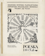 01565 Polen: 1972: 500th Anniversary Of The Birth Of Nicolaus Copernikus And Philatelic World Exposition P - Brieven En Documenten