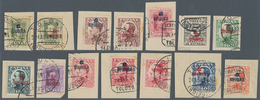 01699 Spanien - Besonderheiten: 1931, Tolosa, "Gorro Frigio / Republica" Overprints In Black/red/blue, 2c. - Andere & Zonder Classificatie