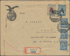 01725 Tschechoslowakei - Besonderheiten: Czechoslovakia, 1929 (Aug. 30): Registered Business Envelope "Vit - Sonstige & Ohne Zuordnung