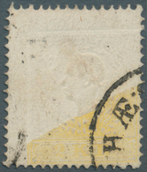 01826 Österreich: 1858/59: 2 Kr. Hellgelb, Type II, Mit Extrem Großem Druckausfall Von Nahezu 75 % Des Mar - Unused Stamps