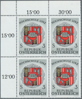 01857 Österreich: 1966, Sondermarke Hochschule Linz Mit Sehr Seltener ABART "FARBE SILBER FEHLEND" Im Eckr - Unused Stamps