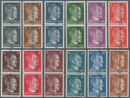 01861 Österreich - Lokalausgaben 1945 - Leibnitz: 1945, 1 Pfg. Bis 24 Pfg., 12 Werte "Normalsatz" Je In Ty - Other & Unclassified