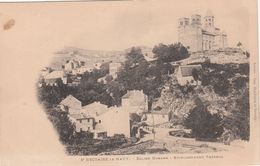 Delcampe - Cp , 63 , SAINT-NECTAIRE-le-HAUT , Église Romane , Établissement Thermal - Saint Nectaire