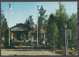 Delcampe - FINLAND , ARCTIC  CIRCLE  , OLD  POSTCARD - Finnland