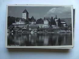 Delcampe - Zwitserland Schweiz Suisse  BE Spiez Mit Schloss - Spiez