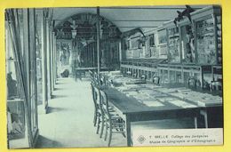 Delcampe - * Melle (Gent - Gand) * (SBP, Nr 7) Collège Des Joséphites, Musée De Géographie Et D'Ethnographie, Intérieure, école - Melle