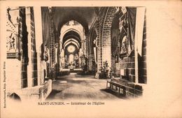 Delcampe - 87 - SAINT-JUNIEN - Intérieur De L'Eglise - Saint Junien