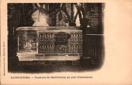 Delcampe - 87 - SAINT-JUNIEN - Tombeau De Saint-Junien Un Jour D'ostensions - Saint Junien